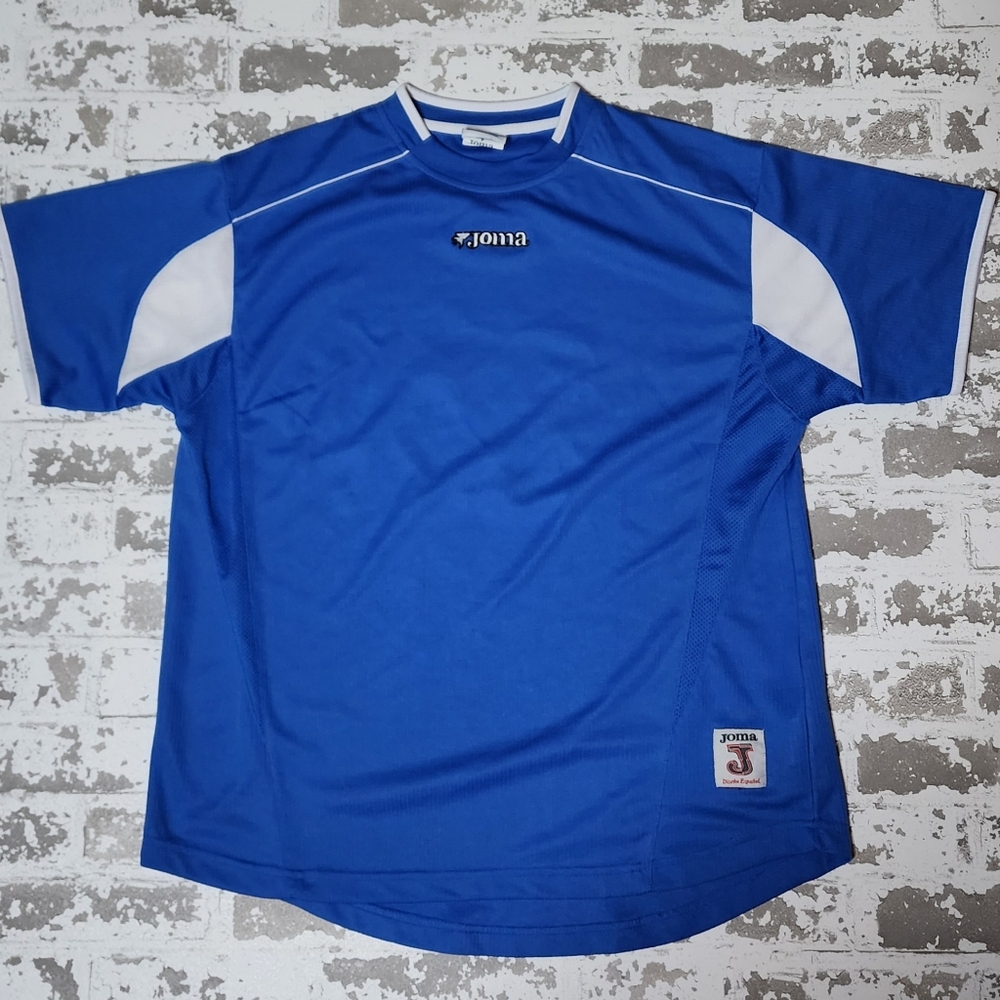 Joma Soccer Jersey Kit Blue Men's Size Medium UK Small Mex M Bloke Football